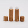 Tube de récipient à lèvres à bambou à bambou respectueux de l&#39;environnement